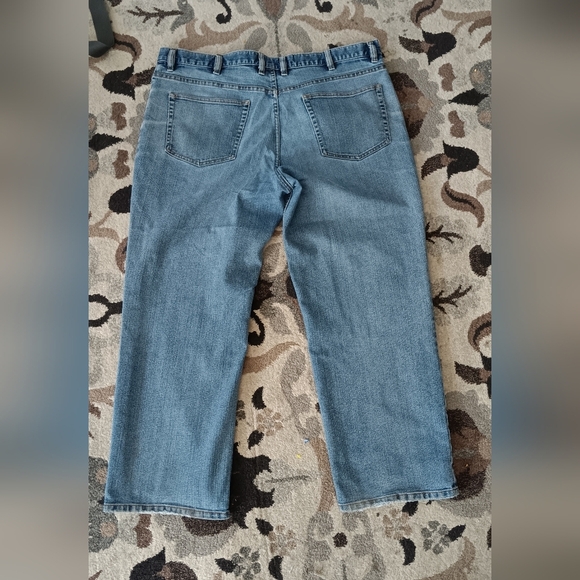 Jos. A Bank Denim Jeans 40x29 Travelers Collection Straight Leg Normcore Relaxed - Picture 3 of 11